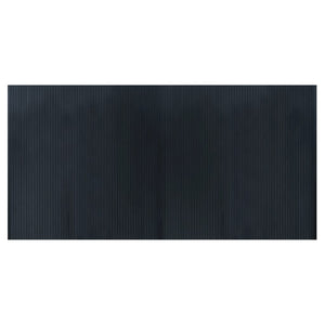 vidaXL Rug Rectangular Grey 100x200 cm Bamboo