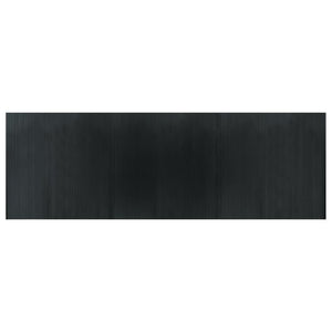 vidaXL Rug Rectangular Grey 100x300 cm Bamboo