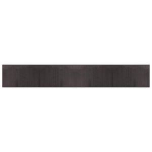 vidaXL Rug Rectangular Dark Brown60x400 cm Bamboo