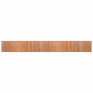 vidaXL Rug Rectangular Natural60x500 cm Bamboo