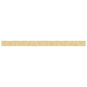 vidaXL Rug Rectangular Light Natural60x1000 cm Bamboo