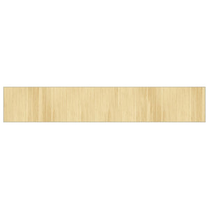 vidaXL Rug Rectangular Light Natural70x400 cm Bamboo