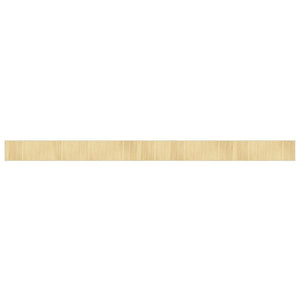 vidaXL Rug Rectangular Light Natural70x1000 cm Bamboo