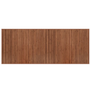 vidaXL Rug Rectangular Brown80x200 cm Bamboo