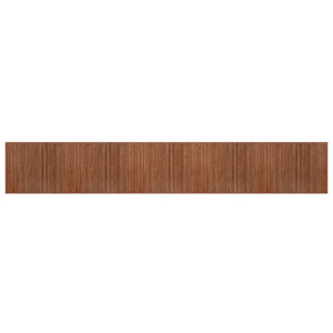 vidaXL Rug Rectangular Brown80x500 cm Bamboo