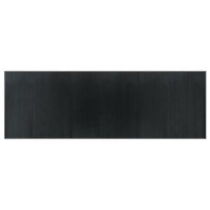 vidaXL Rug Rectangular Grey100x300 cm Bamboo