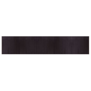 vidaXL Rug Rectangular Dark Brown100x500 cm Bamboo