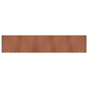 vidaXL Rug Rectangular Brown100x1000 cm Bamboo