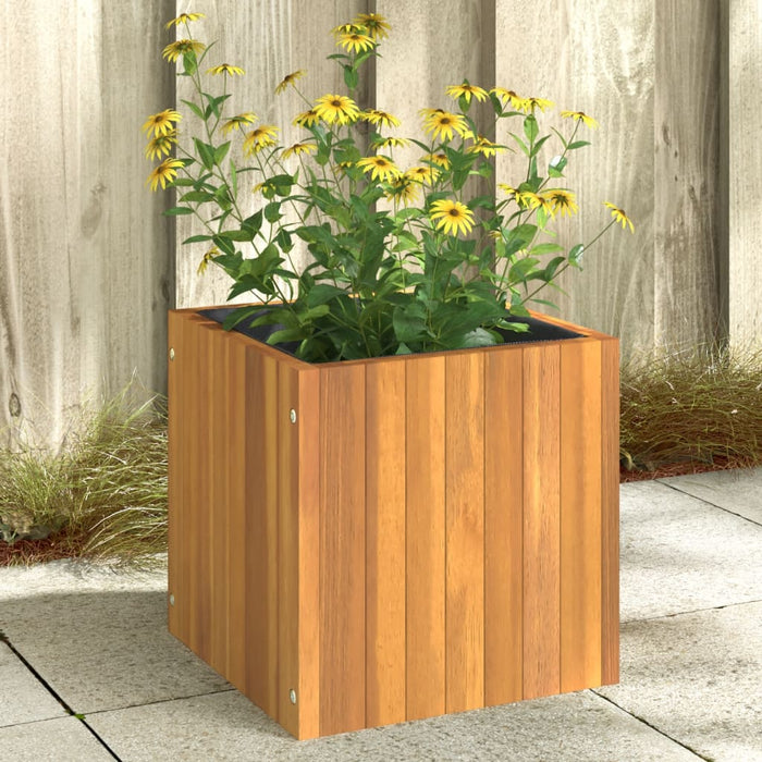 vidaXL Garden Planter 35x35x35 cm Solid Wood Acacia