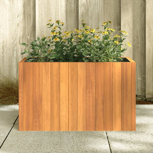 vidaXL Garden Planter 59x27.5x35 cm Solid Wood Acacia