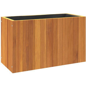 vidaXL Garden Planter 59x27.5x35 cm Solid Wood Acacia