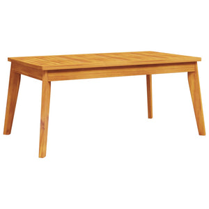 vidaXL Garden Dining Table 100x55x45 cm Solid Wood Acacia