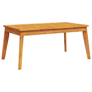 vidaXL Garden Dining Table 100x55x45 cm Solid Wood Acacia