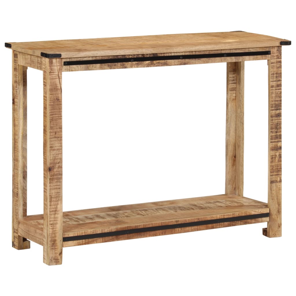 vidaXL Console Table 100x35x75 cm Solid Wood Mango