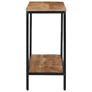 vidaXL Console Table 100x35x70 cm Solid Rough Wood Mango