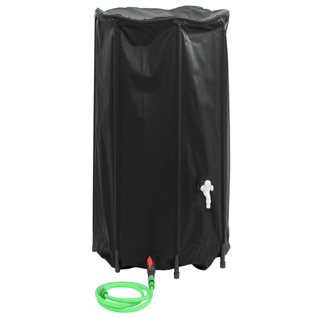 vidaXL Water Tank with Tap Foldable 380 L PVC