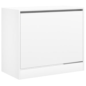 vidaXL Shoe Cabinet White 80x42x69 cm Engineered Wood