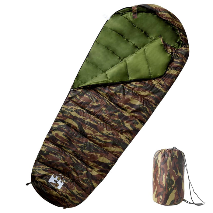 vidaXL Mummy Sleeping Bag for Adults Camping 3 Seasons