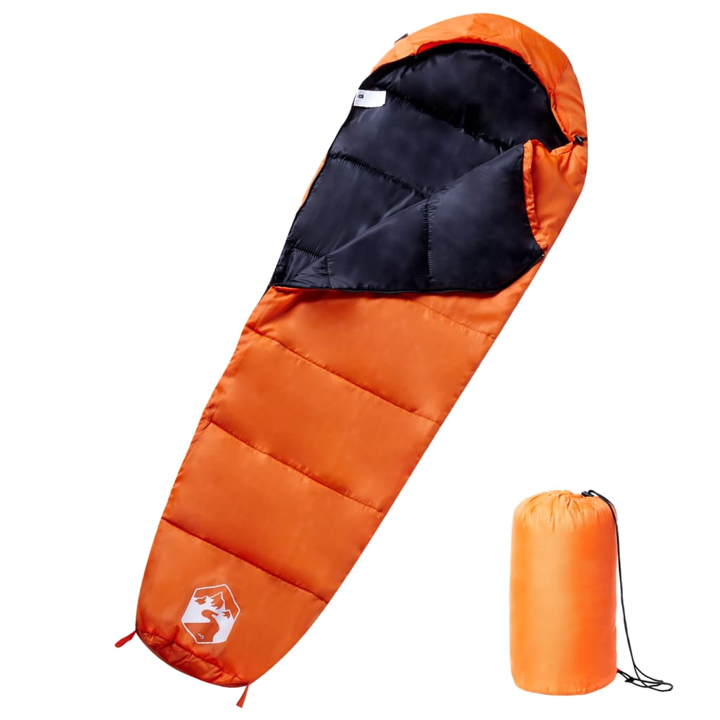 vidaXL Mummy Sleeping Bag for Adults Camping 3 Seasons