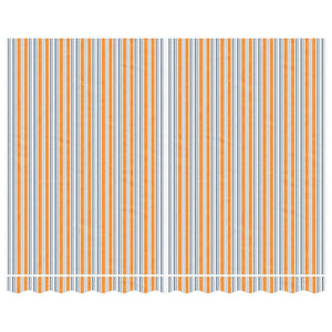 vidaXL Replacement Fabric for Awning Multicolour Stripe 3.5x2.5 m