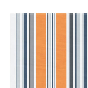 vidaXL Replacement Fabric for Awning Multicolour Stripe 5x3.5 m