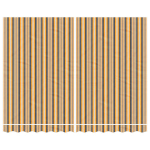 vidaXL Replacement Fabric for Awning Multicolour Stripe 3.5x2.5 m