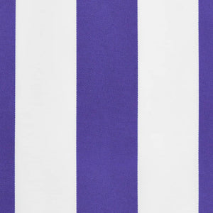 vidaXL Replacement Fabric for Awning Valance Blue and White Stripe 3.5 m