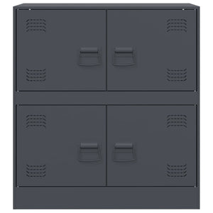 vidaXL Sideboard Anthracite 67x39x73 cm Steel