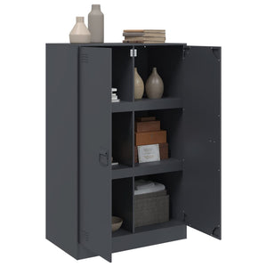 vidaXL Sideboard Anthracite 67x39x107 cm Steel