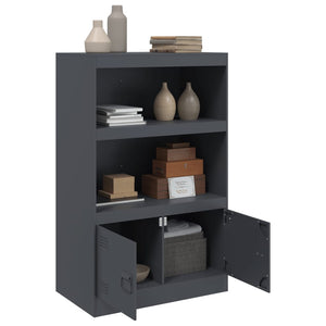 vidaXL Sideboard Anthracite 67x39x107 cm Steel