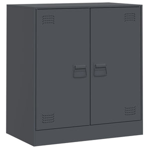 vidaXL Sideboard Anthracite 67x39x73 cm Steel