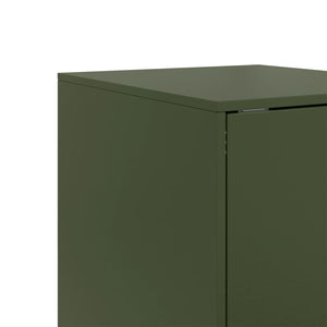 vidaXL Sideboard Olive Green 34.5x39x107 cm Steel