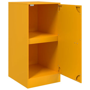 vidaXL Sideboard Mustard Yellow 34.5x39x73 cm Steel