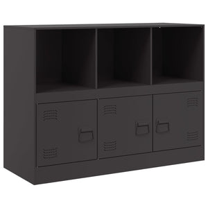 vidaXL Sideboard Black 99x39x73 cm Steel