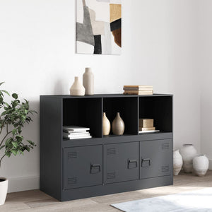 vidaXL Sideboard Anthracite 99x39x73 cm Steel