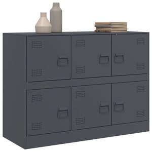 vidaXL Sideboard Anthracite 99x39x73 cm Steel