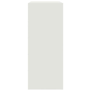 vidaXL Highboard White 67x39x95 cm Steel