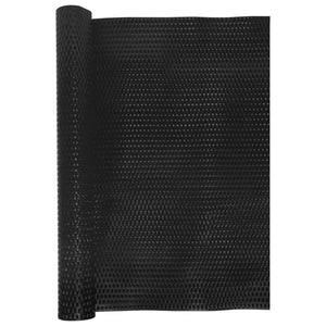 vidaXL Balcony Screen Black 300x90 cm Poly Rattan