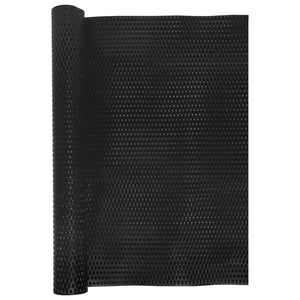 vidaXL Balcony Screen Black 300x100 cm Poly Rattan