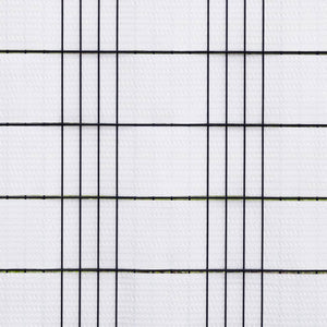 vidaXL Balcony Screens 5 pcs White 255x19 cm Poly Rattan