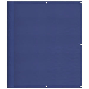 vidaXL Balcony Screen Blue 120x700 cm 100% Polyester Oxford