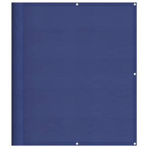 vidaXL Balcony Screen Blue 120x800 cm 100% Polyester Oxford