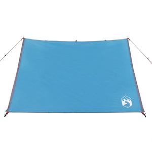 vidaXL Camping Tent 2-Person Blue Waterproof