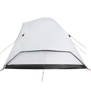 vidaXL Family Tent Dome 6-Person White Blackout Fabric Waterproof