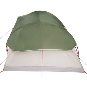 vidaXL Family Tent Dome 9-Person Green Waterproof