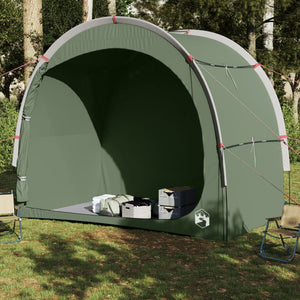 vidaXL Storage Tent Green Waterproof