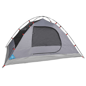 vidaXL Camping Tent Dome 4-Person Blue Waterproof