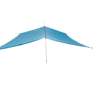 vidaXL Camping Tarp Blue 420x440 cm Waterproof