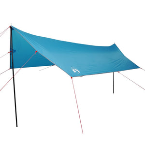 vidaXL Camping Tarp Blue 460x305x210 cm Waterproof