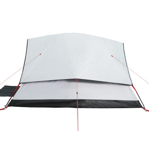 vidaXL Family Tent Dome 6-Person White Blackout Fabric Waterproof